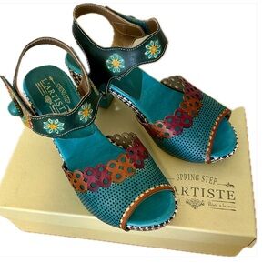 L’Artiste by Spring Step Women’s Jive Sandal - EUC